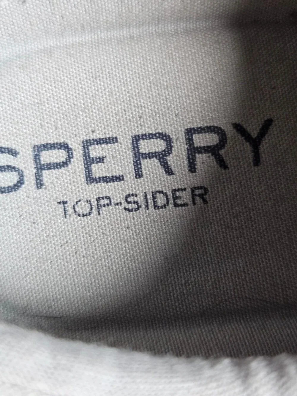 SPERRY Top Sider Striper II Retro CVO Light Gray Canvas Low Top Sneakers Men 13